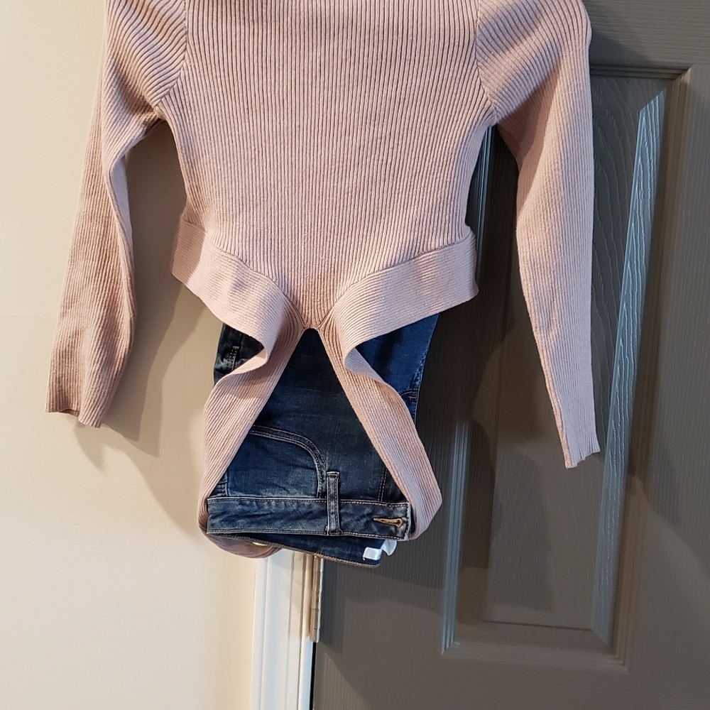 Wrap around crop top